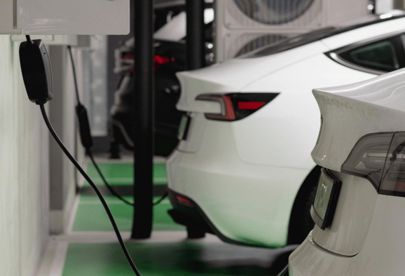 EV charging cars