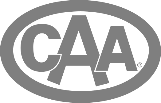 CAA logo grey