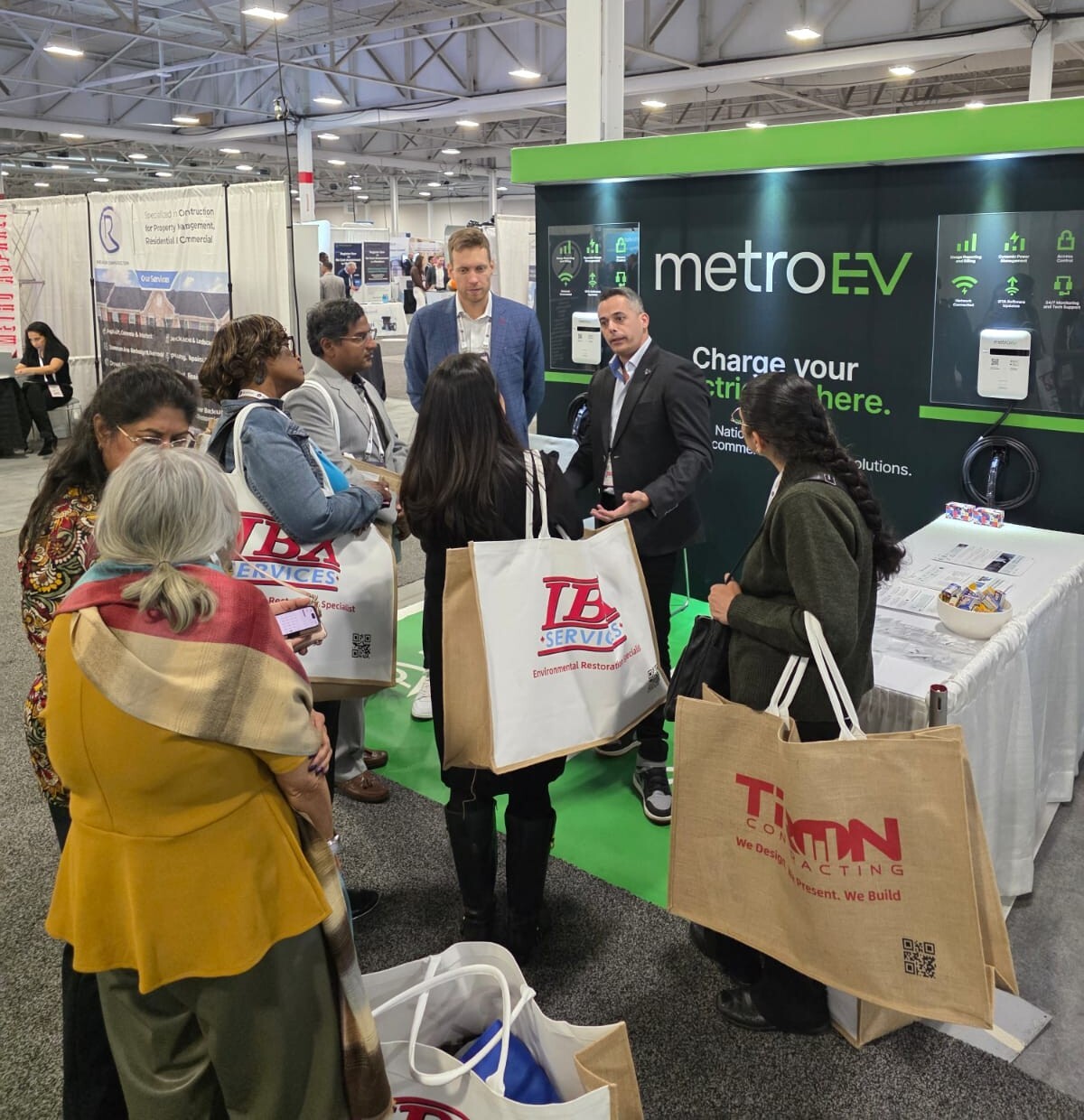 metroEV at buildex vancouver