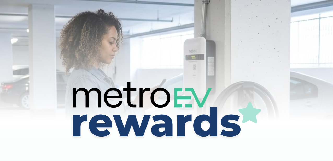 metroEV rewards email banner